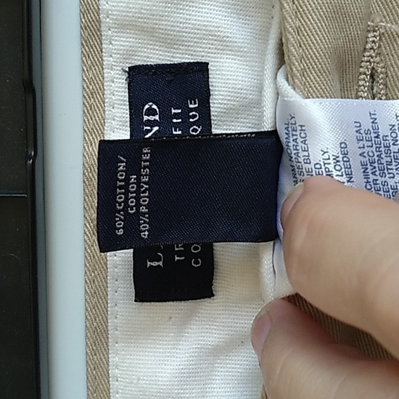 Lands' End Desert Khaki 9 in. Shorts size 37 - Picture 7 of 11